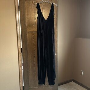 Black flowy jumpsuit